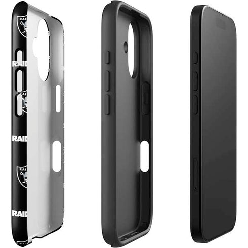NFL Raiders Blitz Series iPhone 16 Impact Case